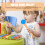 3Pcs Wooden Handle Singing Bowl Mallets Blue Rubber Head Accessory 7