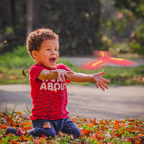 3Pcs Red Triangle Outdoor Toy for Kids Creative Educational Plaything 2