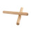 6Pcs Mini Drum Stick Percussion Wood Drumsticks Heavy Duty Light Brown 1