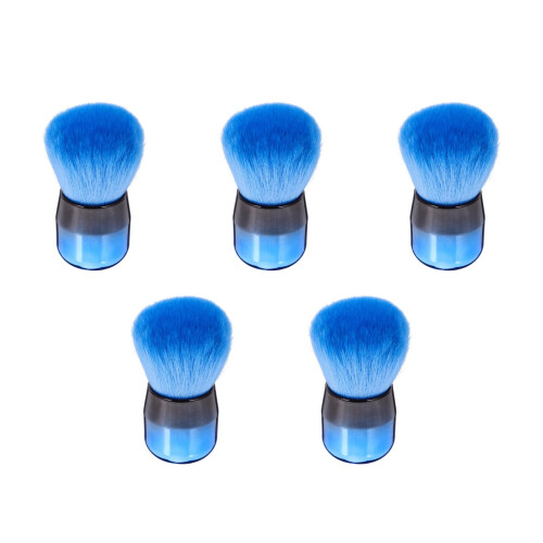 5Pcs Olive Green Cosmetic Brush Makeup Powder Blush Applicator Tool 1