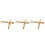 6Pcs Mini Drum Stick Percussion Wood Drumsticks Heavy Duty Light Brown 4