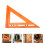 2St 90 Graden Houtbewerking Liniaal Compact Meettool 9