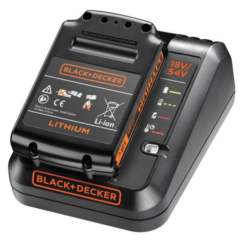 Black + Decker BLACK+DECKER BATTERY 18V 2.0Ah + CHARGER 12A