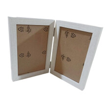 Double Picture Frame 4x6 Hinged Photo Frame for Dining Room Entrance D