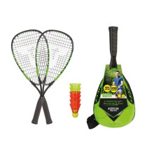Badmintonschläger TALBOT TORRO Speed 5500 - Aluminium - 56,5 cm lang - Rahmenprofil 17,3 mm - 170 g - langlebige Besaitung