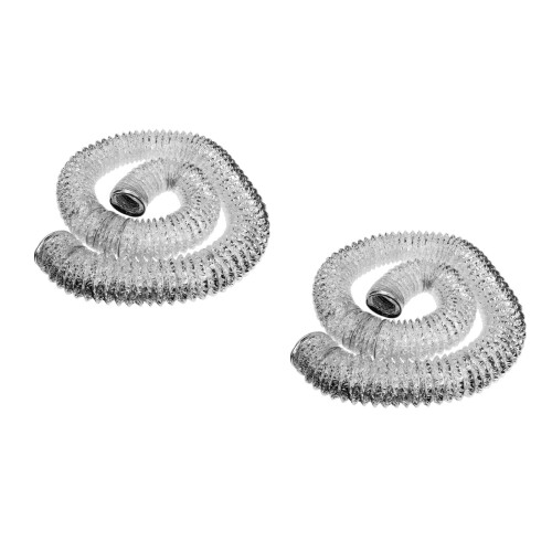 2Stk Luftkanal Aluminiumfolie Robust Für Abluft 1