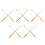 10Pièces Maillets Bois Et Bambou Pour Dulcimer Technique Yangqin 7