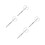4Pièces Pinces Log Tongs En , Accessoire 6