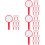 32Pièces Tableau Portable Double Face Effaçable Polyvalent 7