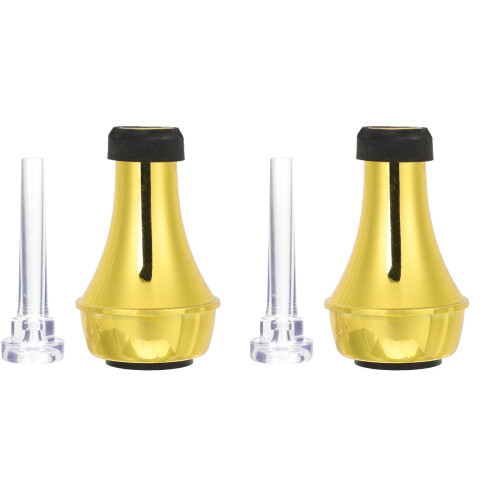 2Ensembles Sourdine Trompette ABS Pratique Et Durable 1
