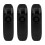 3Pièces Kazoo ABS Noir Instrument Bouche Stable Pour Débutant 6
