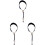 3Pièces Cintre Saxophone Bleu Réglable 4
