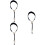 3Pièces Cintre Saxophone Bleu Réglable 9