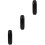 3Pièces Kazoo ABS Noir Instrument Bouche Stable Pour Débutant 7