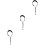 3Pièces Cintre Saxophone Bleu Réglable 7