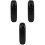 3Pièces Kazoo ABS Noir Instrument Bouche Stable Pour Débutant 5