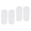 4Pièces Slide Guitare Verre Accent Son Pur 4