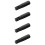 4Pièces Rotative Pliable En Nylon Noir Pour Tour Machine 10