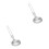 2Pièces Couvert Pliable Acier Argent Ustensile Camping 10