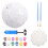 2Ensembles Ballon De Foot Vide En PU Pour Déco DIY 1