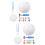 2Ensembles Ballon De Foot Vide En PU Pour Déco DIY 4