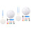 2Ensembles Ballon De Foot Vide En PU Pour Déco DIY 6