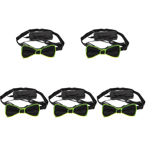 5Pièces LED Noir Éclatant Pour Accessoire Costume 2