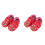 2Paires Chaussures Bébés Stylées Adorables Et 3
