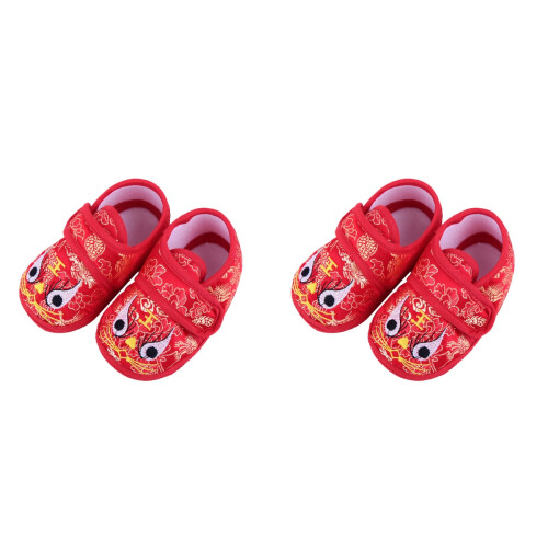 2Paires Chaussures Bébés Stylées Adorables Et 2