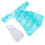 4Sets Herbruikbare Poppenkleding Vest Skyblauw Set 2