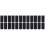 24Pièces Ceintures Fixation Snowboard Ski Noir En Nylon 6