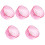 5Pièces Accessoire Hamster Roue Rose Résistant 4