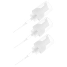 9Pièces Tête Pompe Flacon Blanche Matériau PP Pour Usage Quotidien