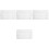 4Pièces Couvre-Clavier Piano Transparent Peva Adapté 61 Touches 5