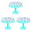 3Ensembles Blocs Plastique Astronautes Jouet Éducatif Multi Usage 2