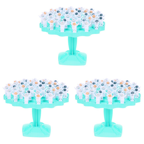 3Ensembles Blocs Plastique Astronautes Jouet Éducatif Multi Usage 1