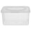 2Pièces Distributeur Lingettes Bébé PP Transparent Réutilisable Maison 1