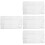 4Pièces Couvre-Clavier Piano Transparent Peva Adapté 61 Touches 8