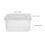 2Pièces Distributeur Lingettes Bébé PP Transparent Réutilisable Maison 3