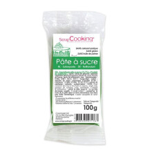 Pasta de açúcar verde escuro (baunilha) - qualidade profissional...