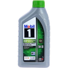 Óleo de motor 5W-30 ESP Sintético - MOBIL 1 - Formula-P - bidão 1L - Gasolina & Diesel - Limpante