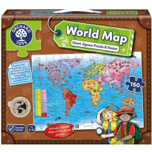 Mapa Mundial - Quebra-cabeça - POMAR