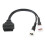 Plug And Play OBD2Diagnostic Cable Fault Code Reader Adaptor Anti Rust Motorcycle OBD Adapter Real Time Engine Readings Anti Acid ABS Plastic 1