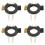 Golf Divot Werkzeug Bürste Kupfer & Nylon 4 Pack 7