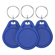 100Pcs Rewritable UID Keys, Mi-Fare 1K S50 RFID Cards Token NFC Tag Copy Fobs Access Control Writable Card