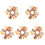 5Pièces Colliers Chat Festifs Halloween En Polyester Colorés 4