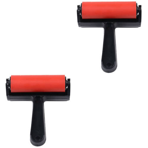 2Pièces Rouleaux De Peinture , Surface Lisse, Maniable Solide 2