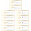 10Pièces Plaques WiFi Blanches Pratiques Pour Client 8