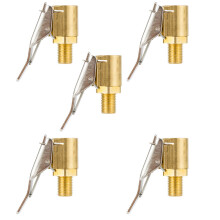 15Pièces Clips Pompe À Air En Cuivre, Pratique Pour Pneus De Voiture
