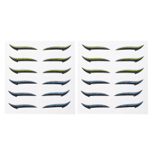 36Pairs Reusable Eyeliner Stickers Double Eyelid Tapes Assorted Colors